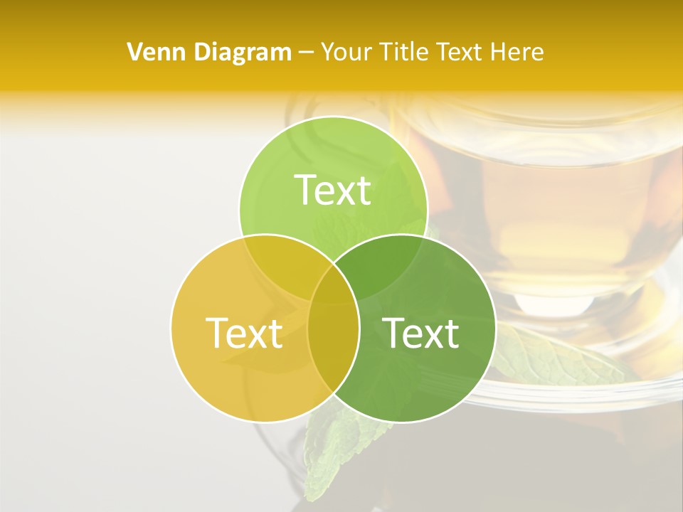 Breakfast Light Peppermint PowerPoint Template
