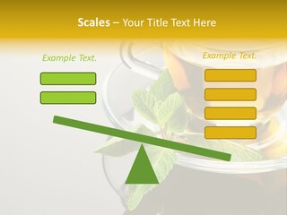 Breakfast Light Peppermint PowerPoint Template