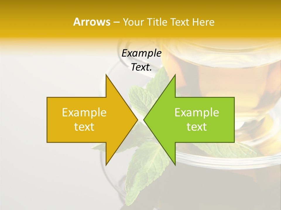 Breakfast Light Peppermint PowerPoint Template