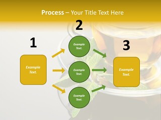 Breakfast Light Peppermint PowerPoint Template