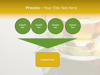 Breakfast Light Peppermint PowerPoint Template