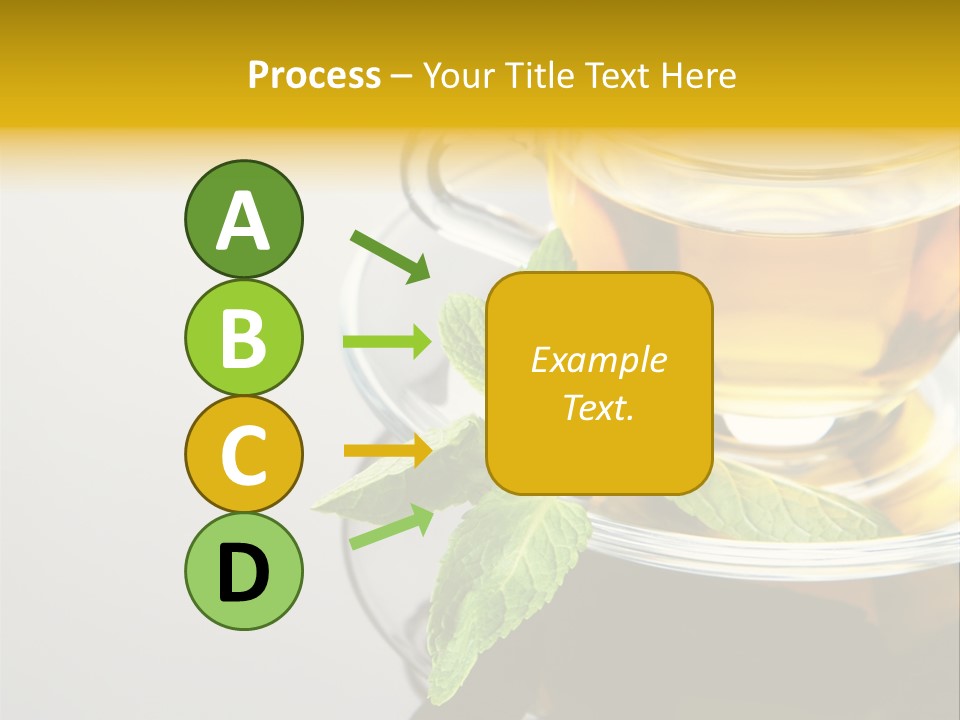 Breakfast Light Peppermint PowerPoint Template