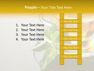 Breakfast Light Peppermint PowerPoint Template