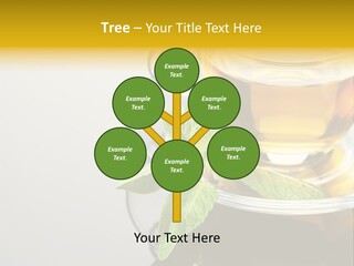 Breakfast Light Peppermint PowerPoint Template