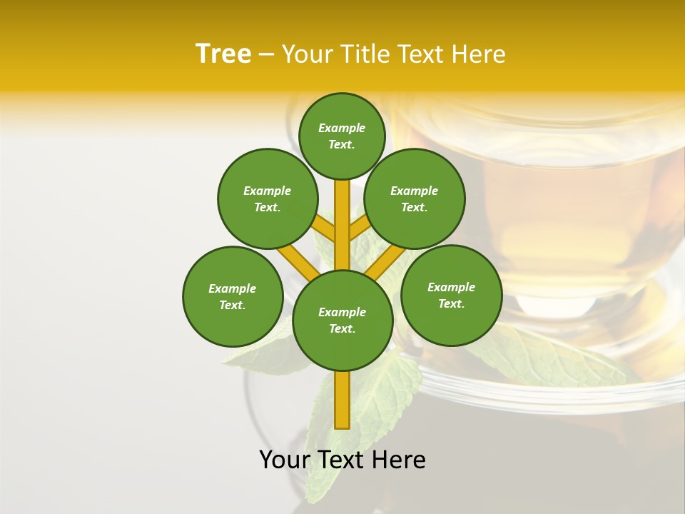 Breakfast Light Peppermint PowerPoint Template