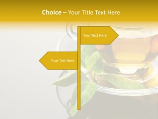 Breakfast Light Peppermint PowerPoint Template