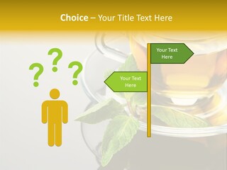 Breakfast Light Peppermint PowerPoint Template