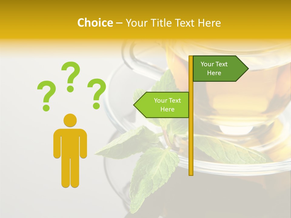 Breakfast Light Peppermint PowerPoint Template