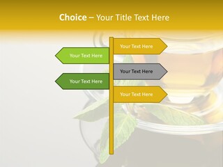 Breakfast Light Peppermint PowerPoint Template