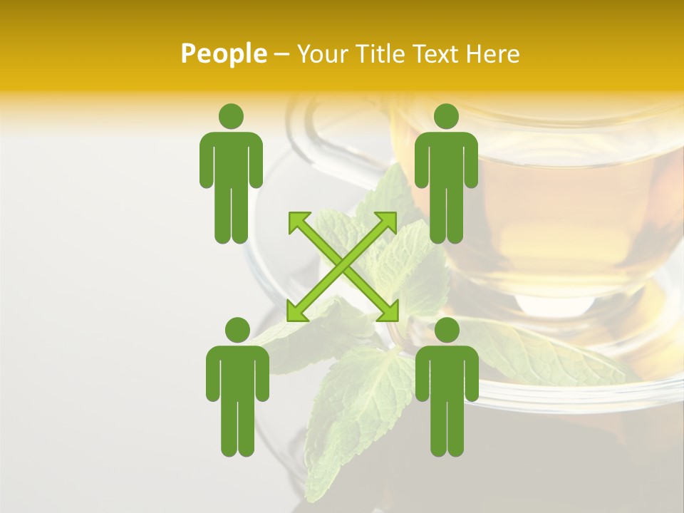 Breakfast Light Peppermint PowerPoint Template