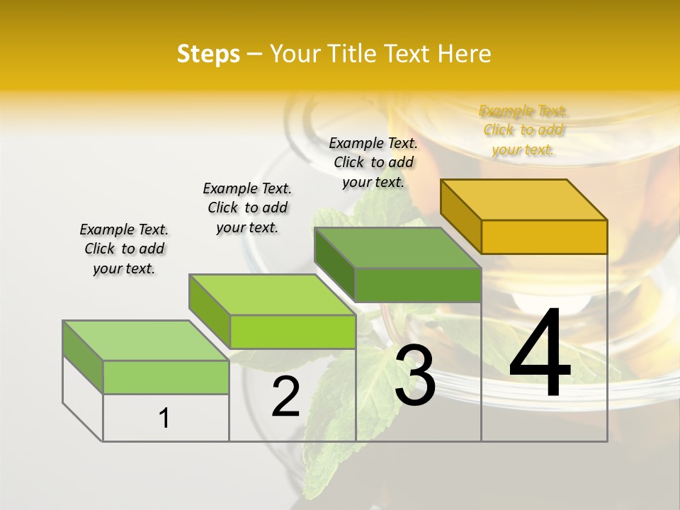 Breakfast Light Peppermint PowerPoint Template