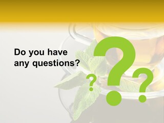 Breakfast Light Peppermint PowerPoint Template