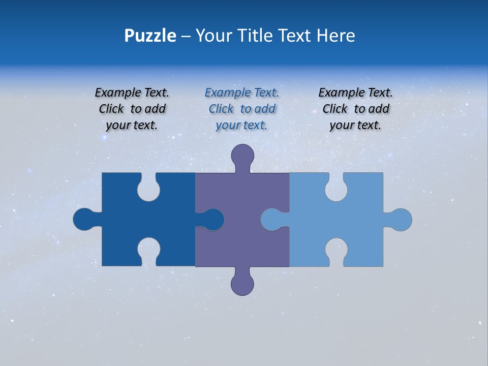 Constellation Milky Galaxy PowerPoint Template