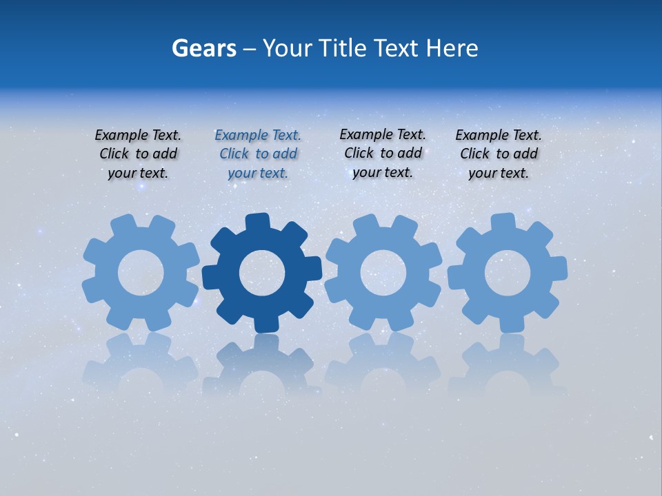 Constellation Milky Galaxy PowerPoint Template