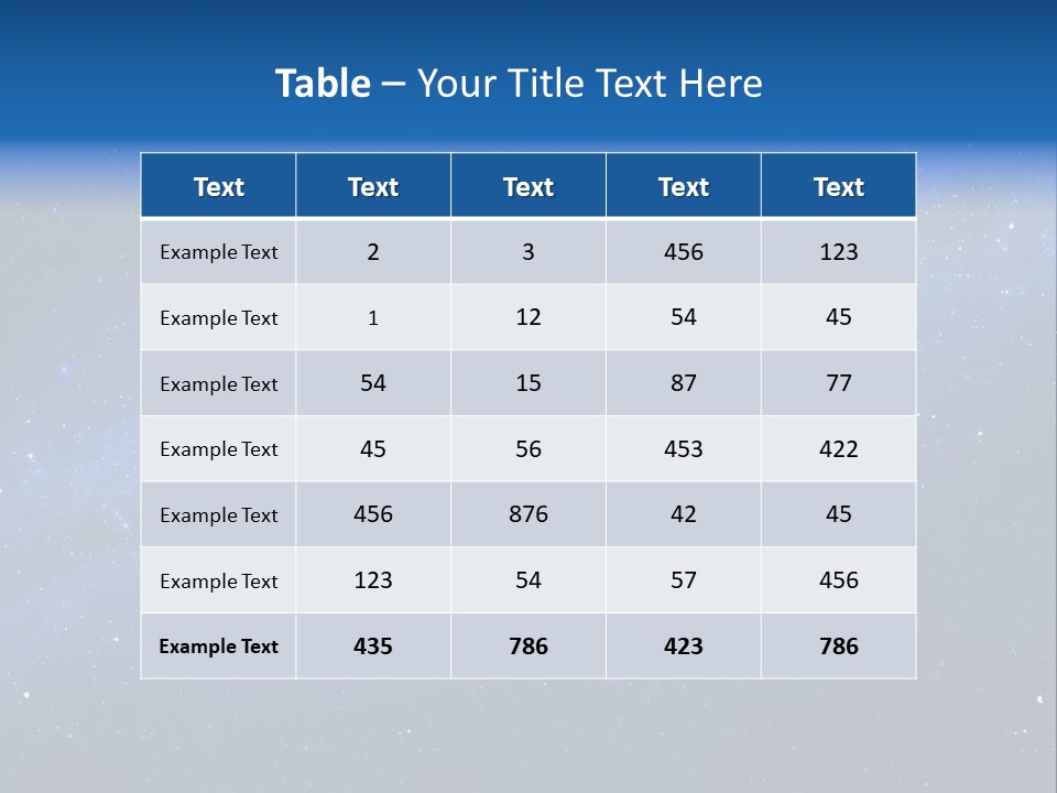Constellation Milky Galaxy PowerPoint Template