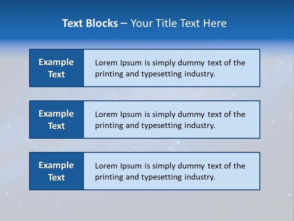 Constellation Milky Galaxy PowerPoint Template