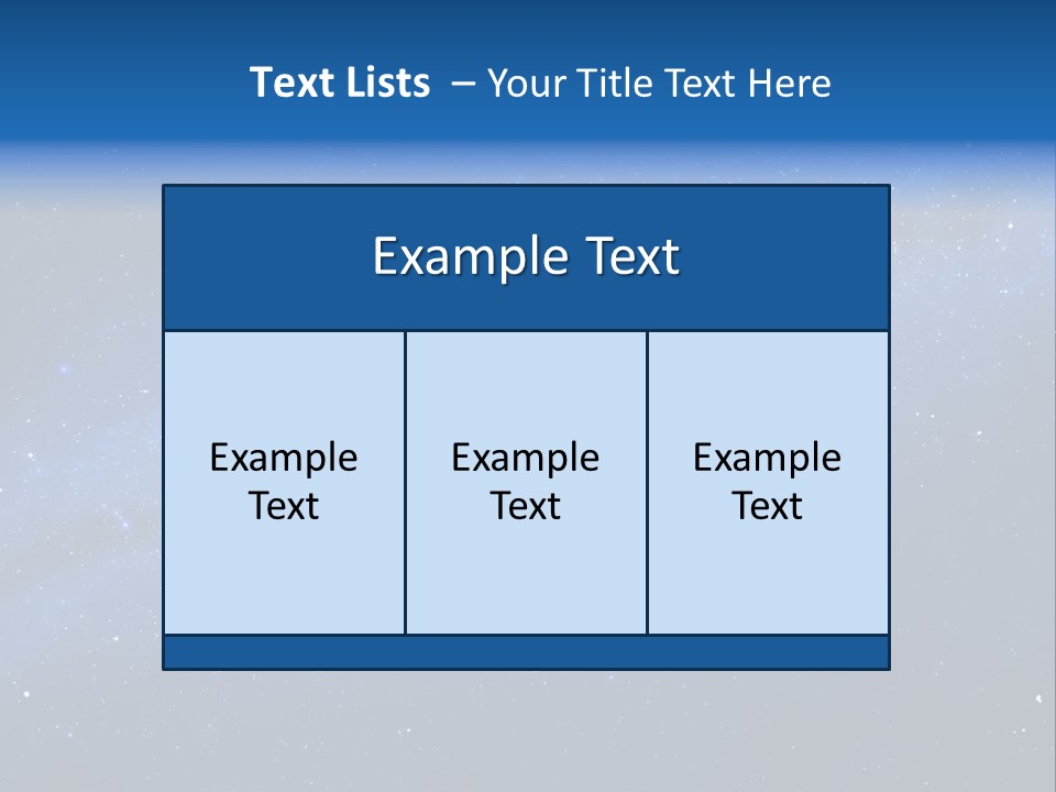 Constellation Milky Galaxy PowerPoint Template