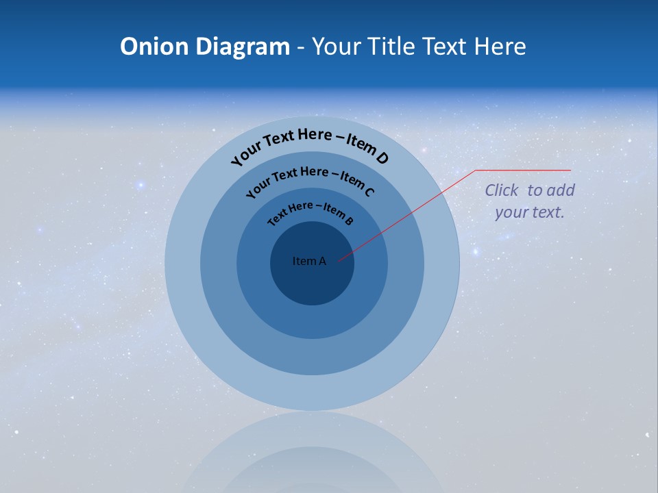 Constellation Milky Galaxy PowerPoint Template