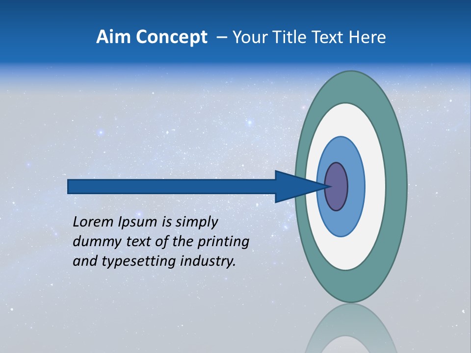 Constellation Milky Galaxy PowerPoint Template