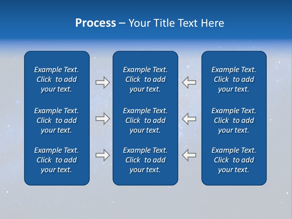 Constellation Milky Galaxy PowerPoint Template