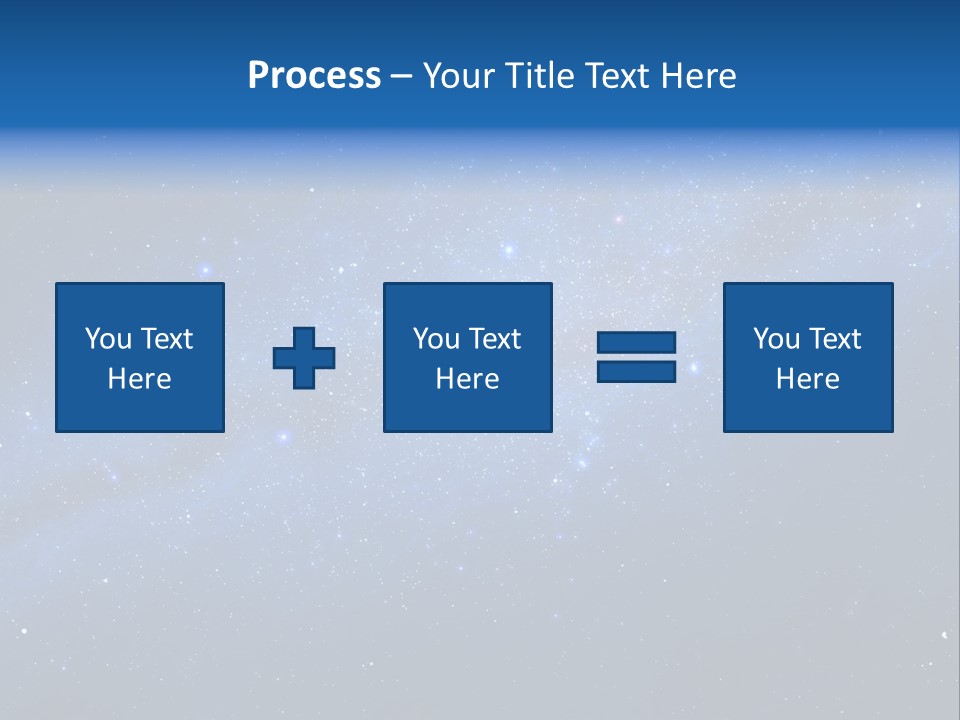 Constellation Milky Galaxy PowerPoint Template