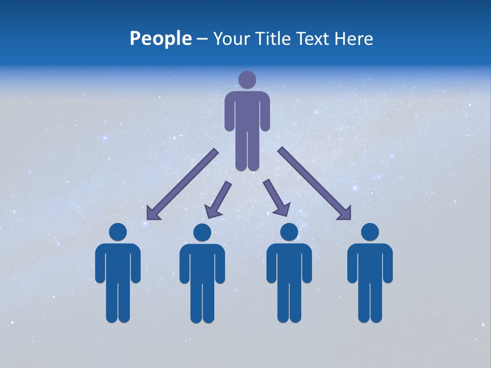 Constellation Milky Galaxy PowerPoint Template