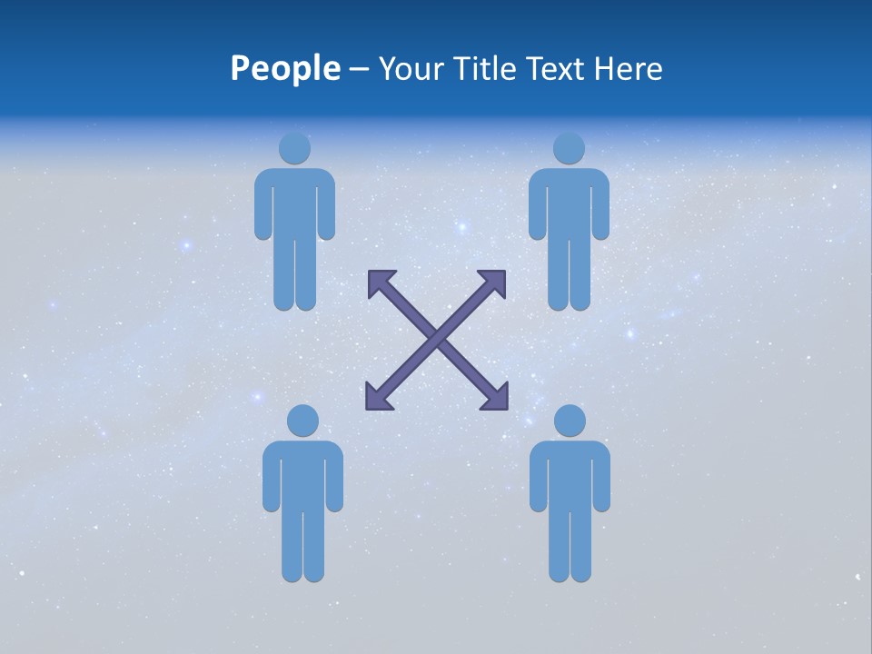 Constellation Milky Galaxy PowerPoint Template