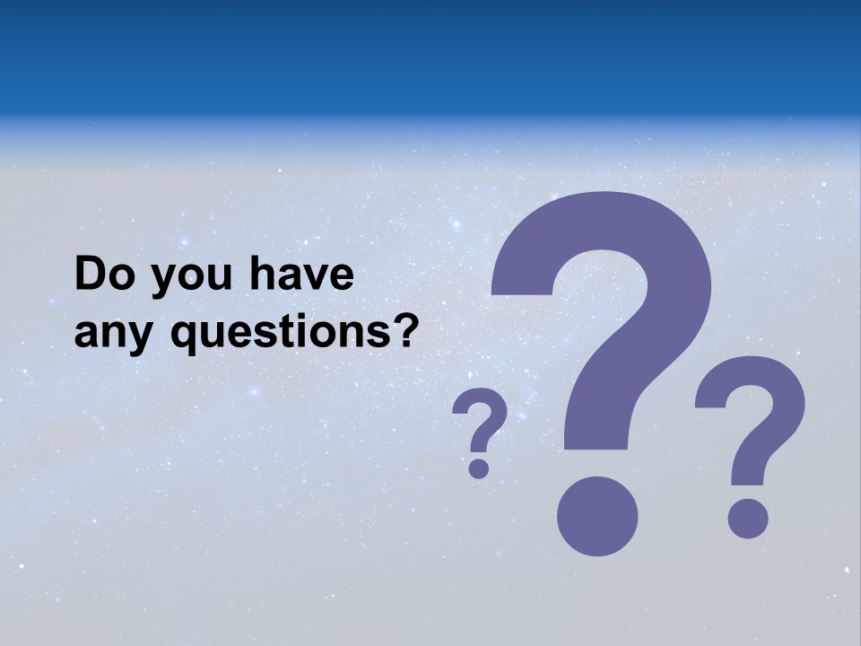 Constellation Milky Galaxy PowerPoint Template