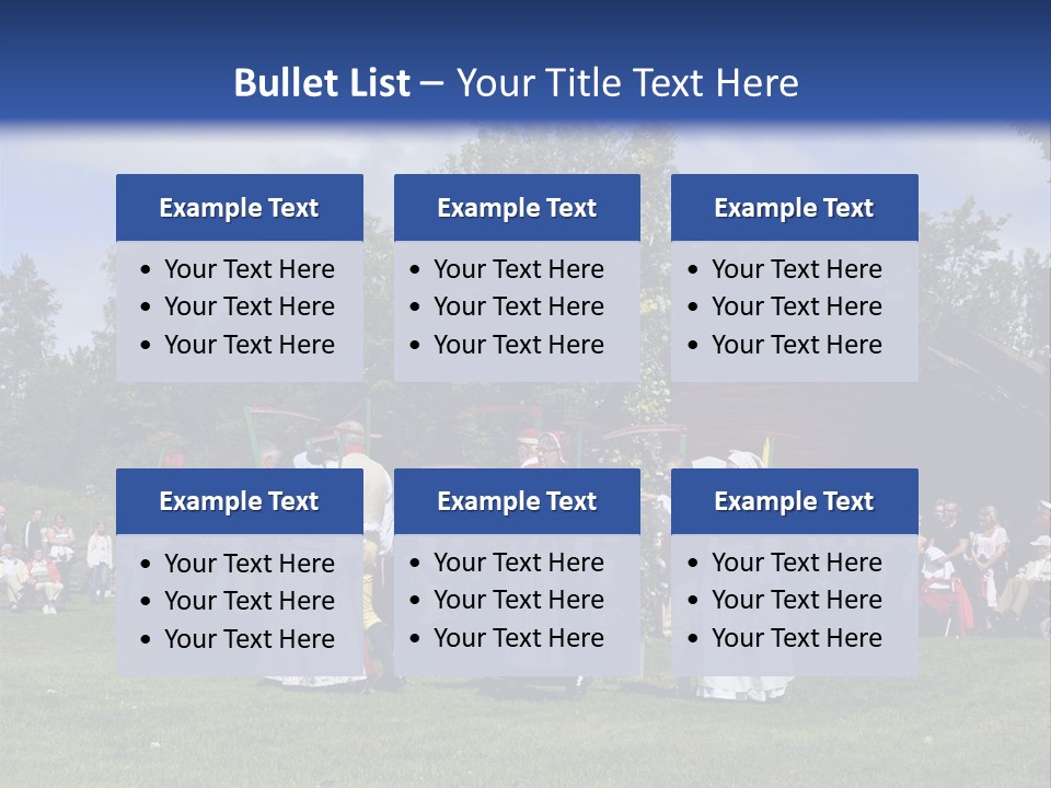 Dress Traditional Dance Midsummer Sweden PowerPoint Template