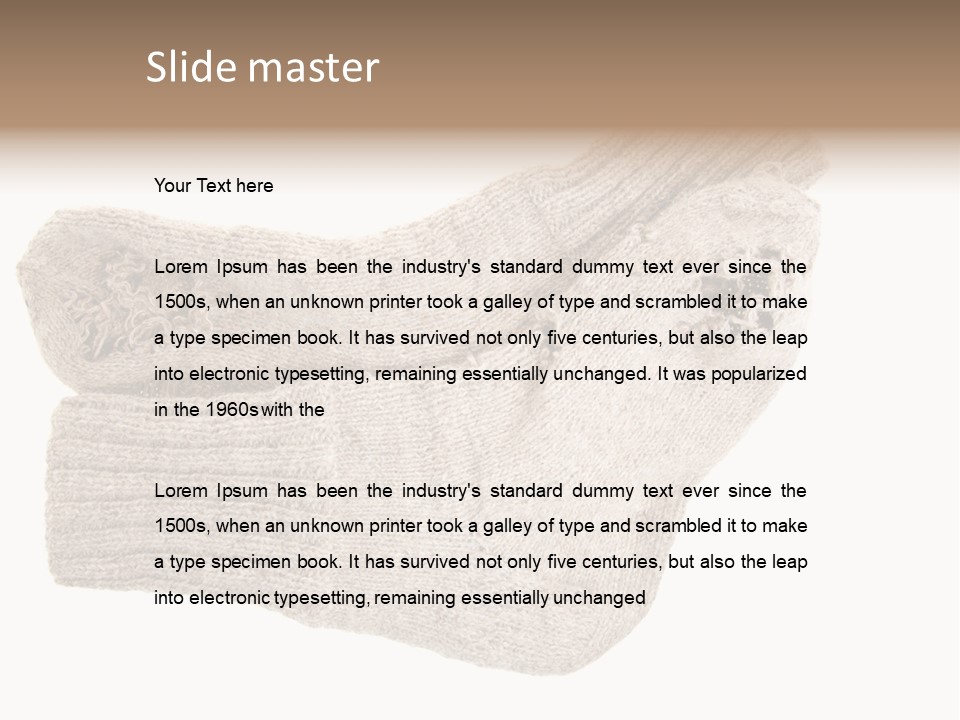 Fur Objects Warmth PowerPoint Template