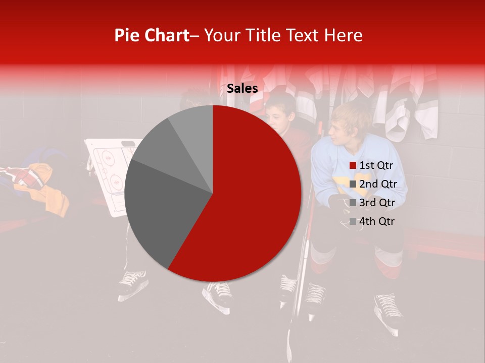 Equipment Rink Kid PowerPoint Template