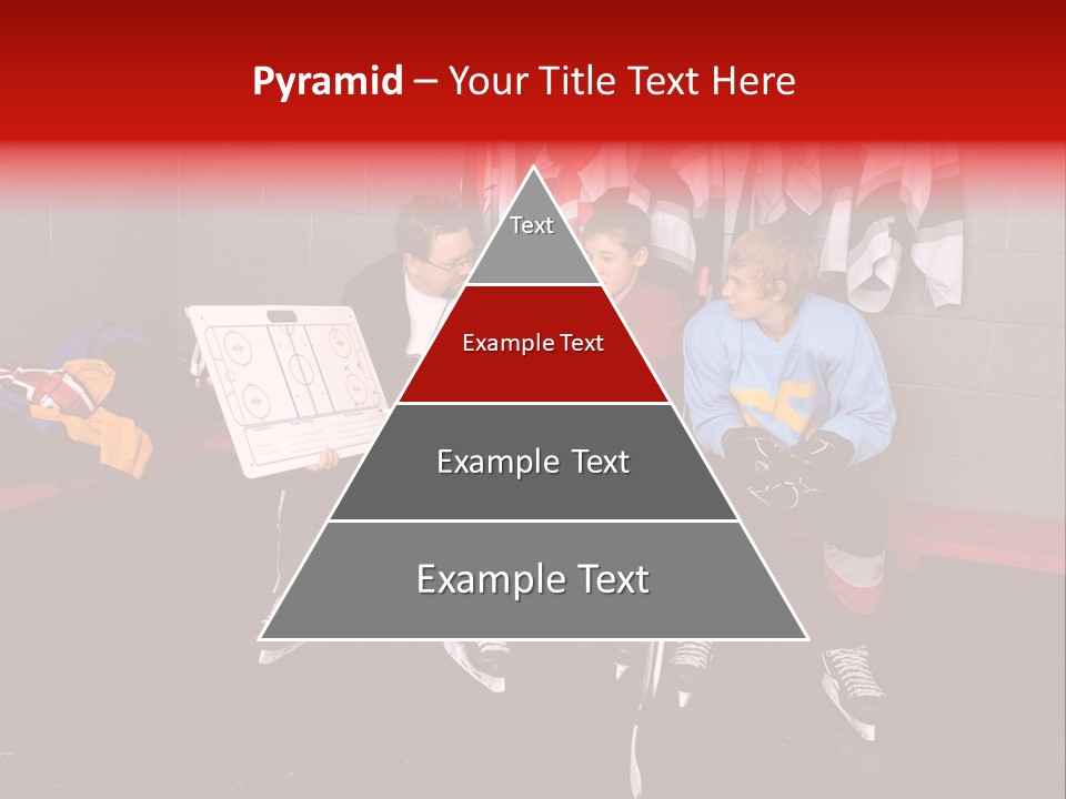 Equipment Rink Kid PowerPoint Template