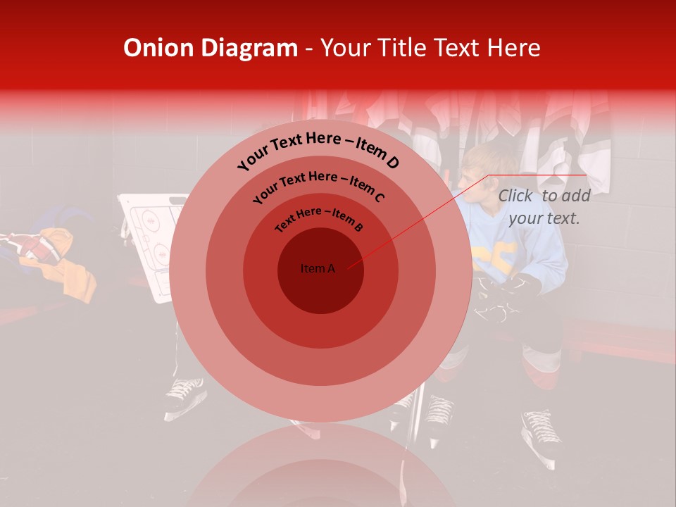 Equipment Rink Kid PowerPoint Template