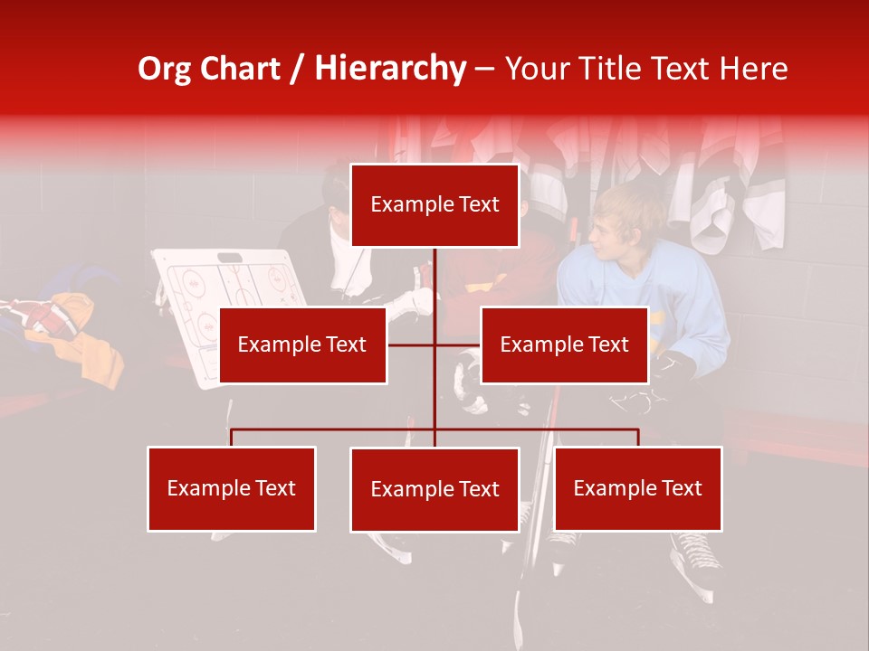 Equipment Rink Kid PowerPoint Template