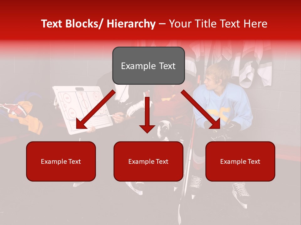 Equipment Rink Kid PowerPoint Template