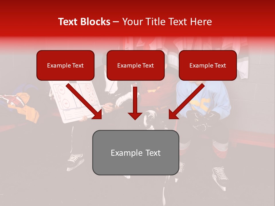 Equipment Rink Kid PowerPoint Template
