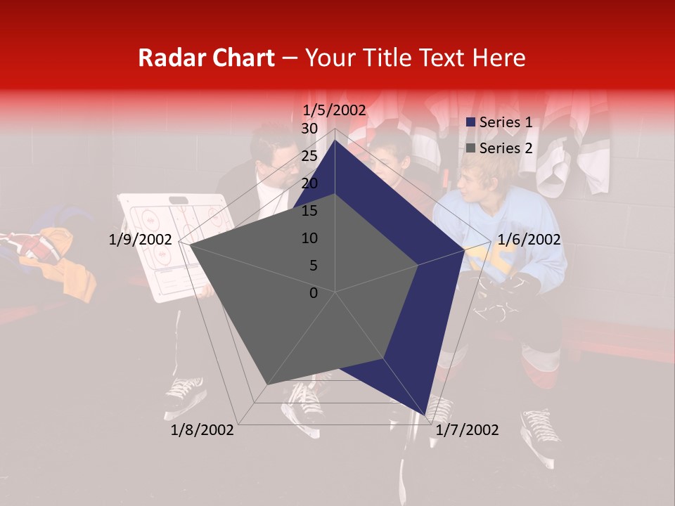 Equipment Rink Kid PowerPoint Template