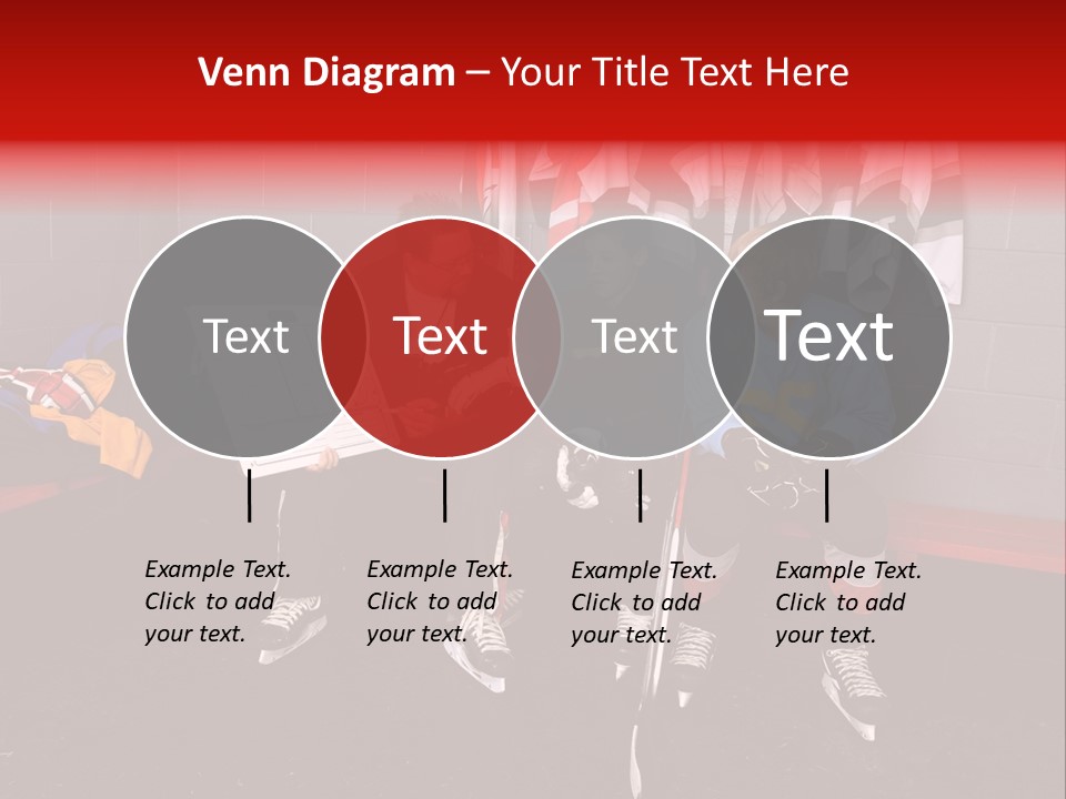 Equipment Rink Kid PowerPoint Template