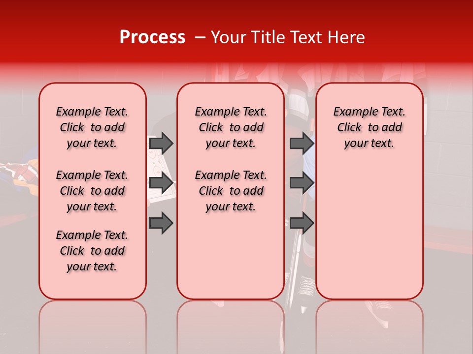 Equipment Rink Kid PowerPoint Template