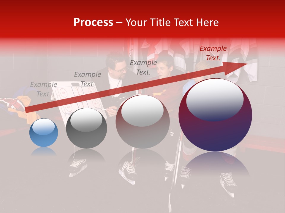 Equipment Rink Kid PowerPoint Template