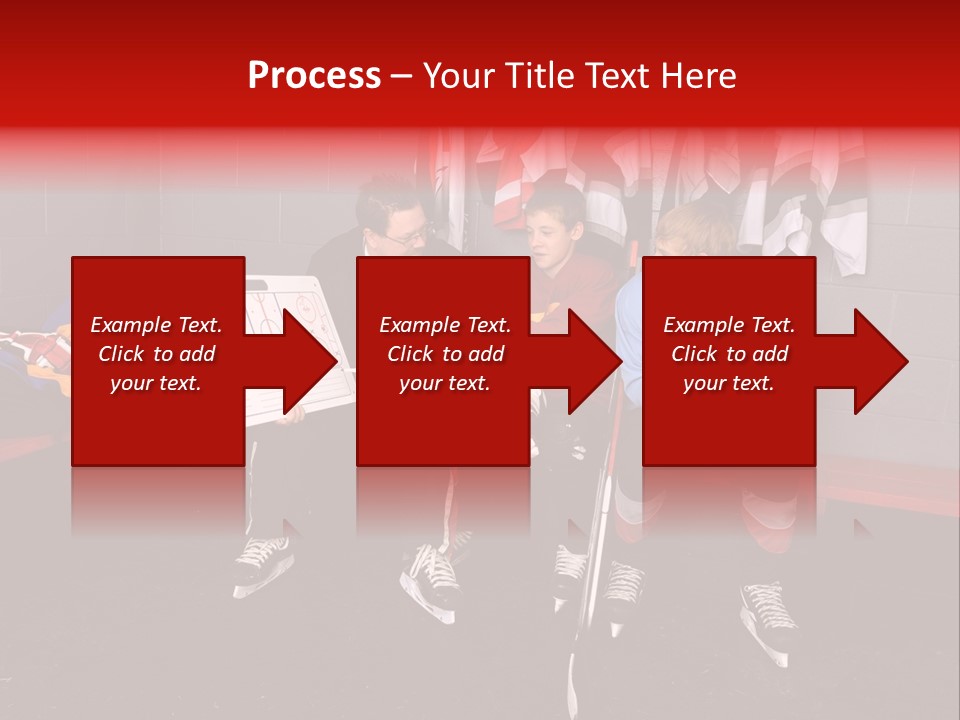 Equipment Rink Kid PowerPoint Template