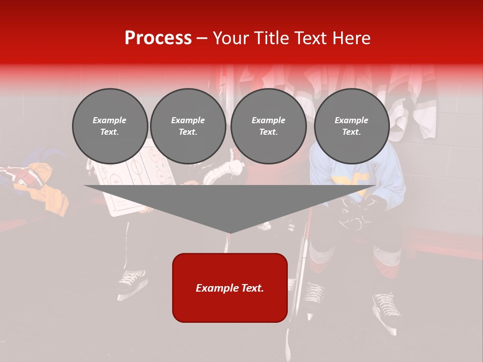 Equipment Rink Kid PowerPoint Template