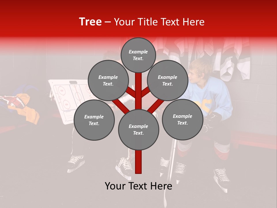 Equipment Rink Kid PowerPoint Template