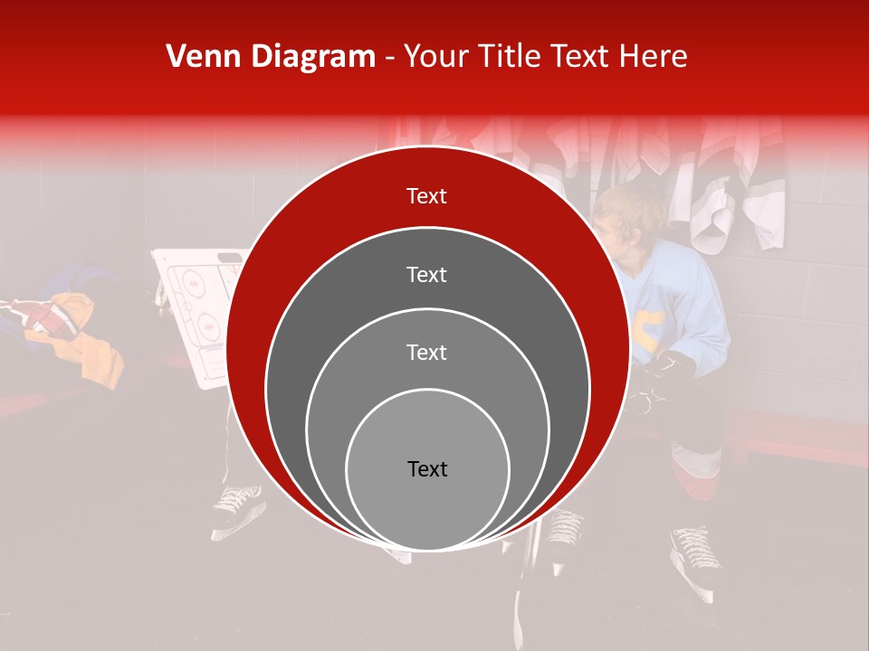 Equipment Rink Kid PowerPoint Template