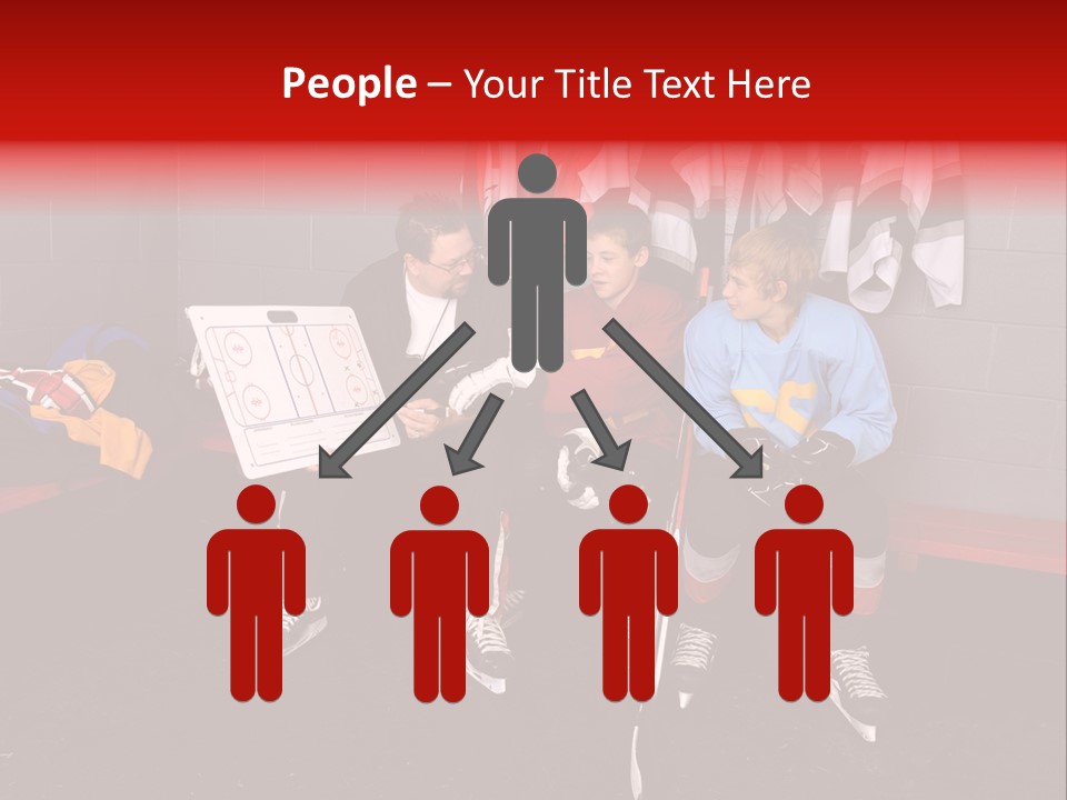 Equipment Rink Kid PowerPoint Template