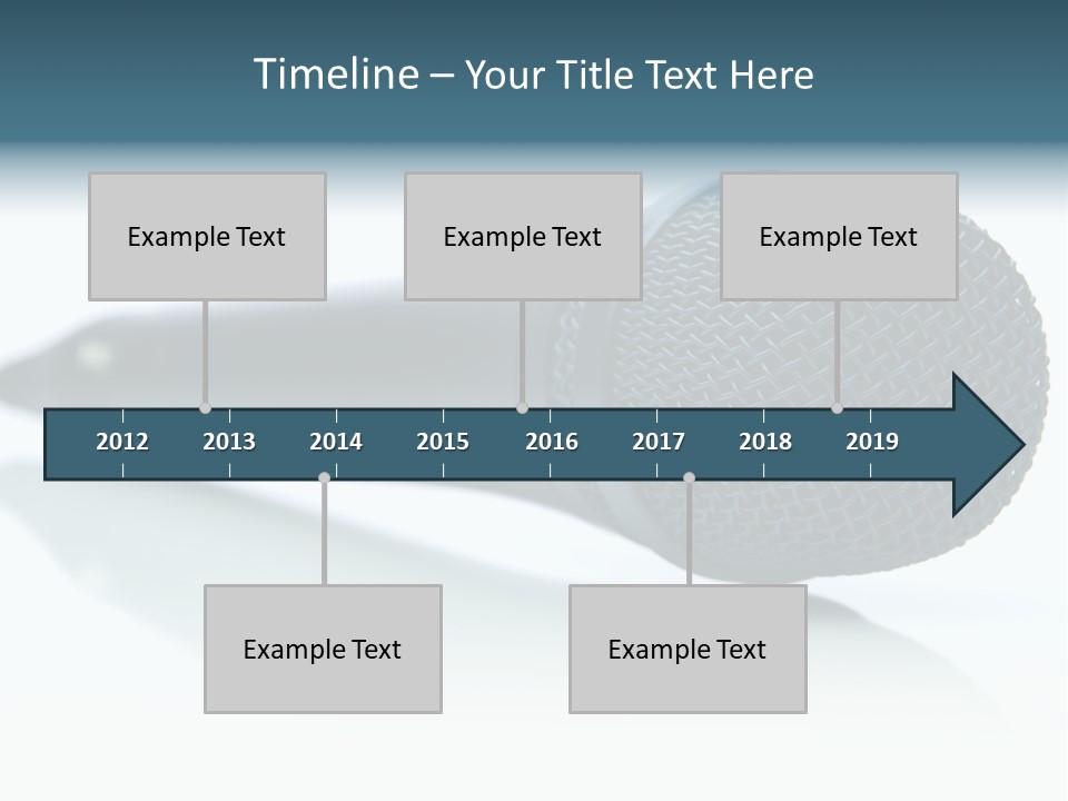 Broadcasting Recording Karaoke PowerPoint Template