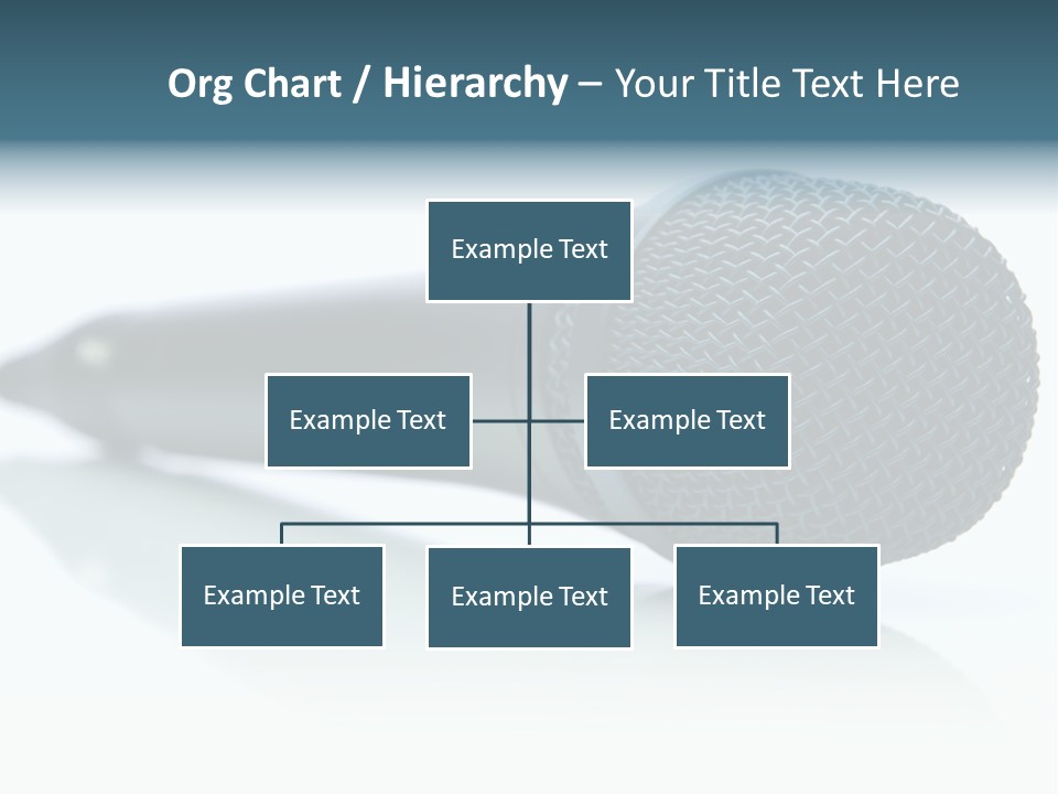 Broadcasting Recording Karaoke PowerPoint Template