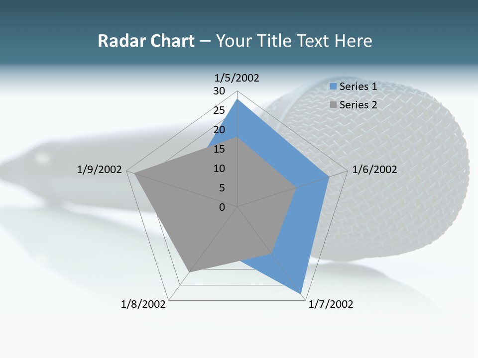 Broadcasting Recording Karaoke PowerPoint Template