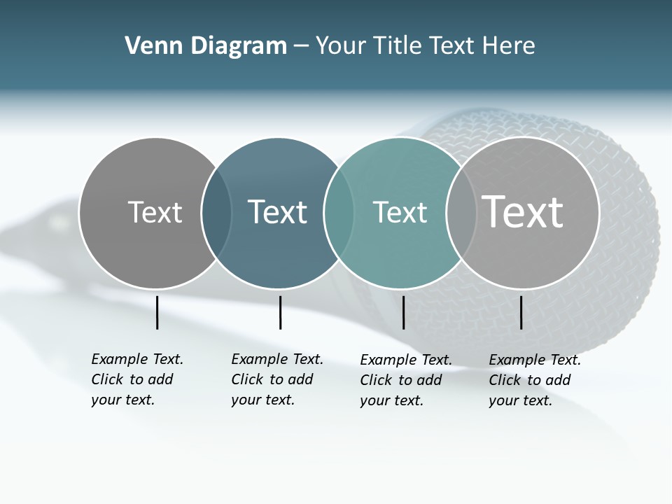 Broadcasting Recording Karaoke PowerPoint Template