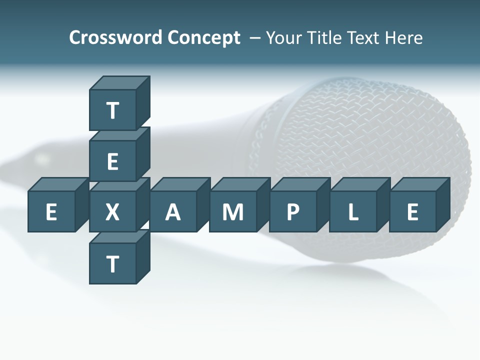 Broadcasting Recording Karaoke PowerPoint Template